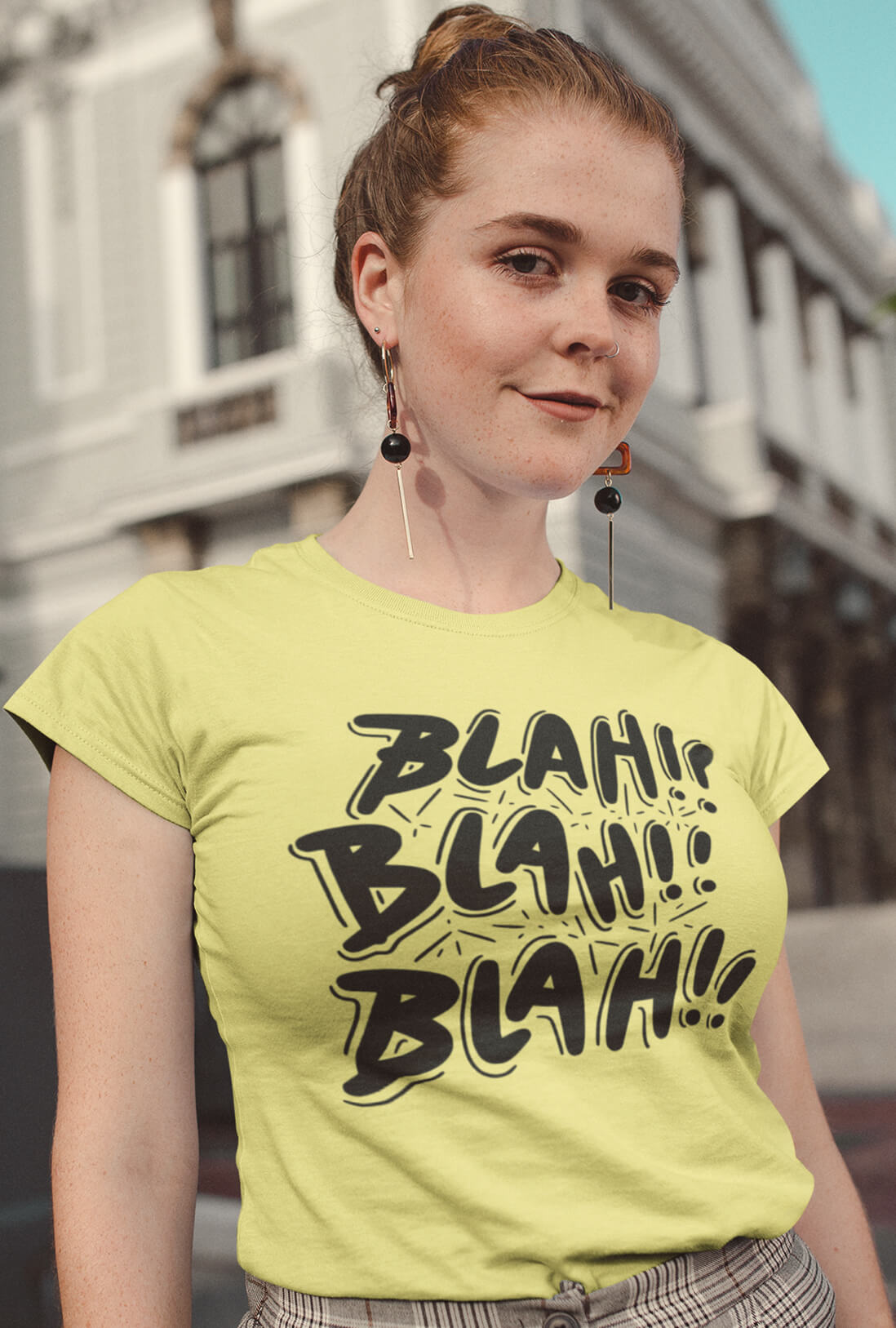 Blah Blah Blah Women's Cotton T-Shirt