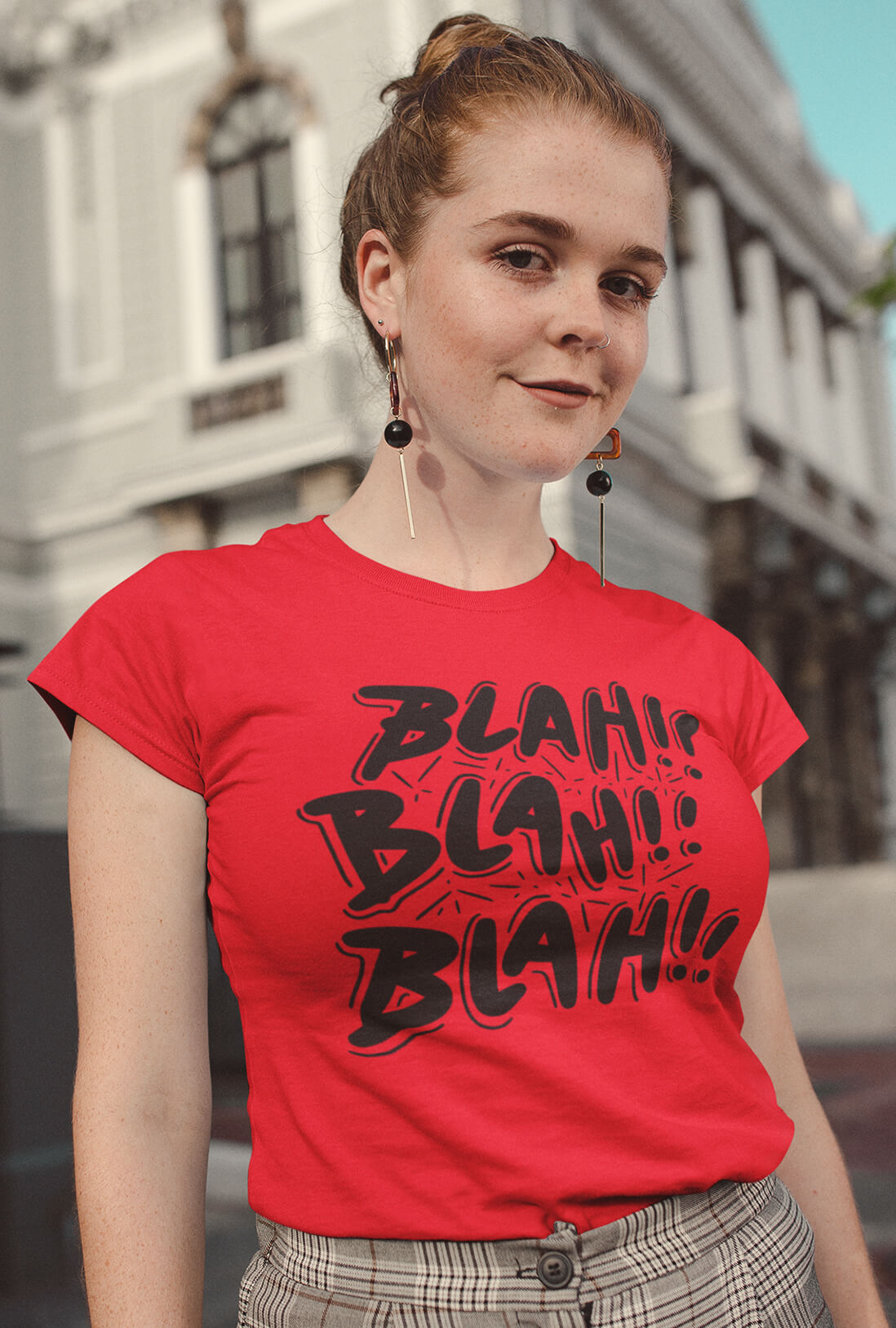 Blah Blah Blah Women's Cotton T-Shirt