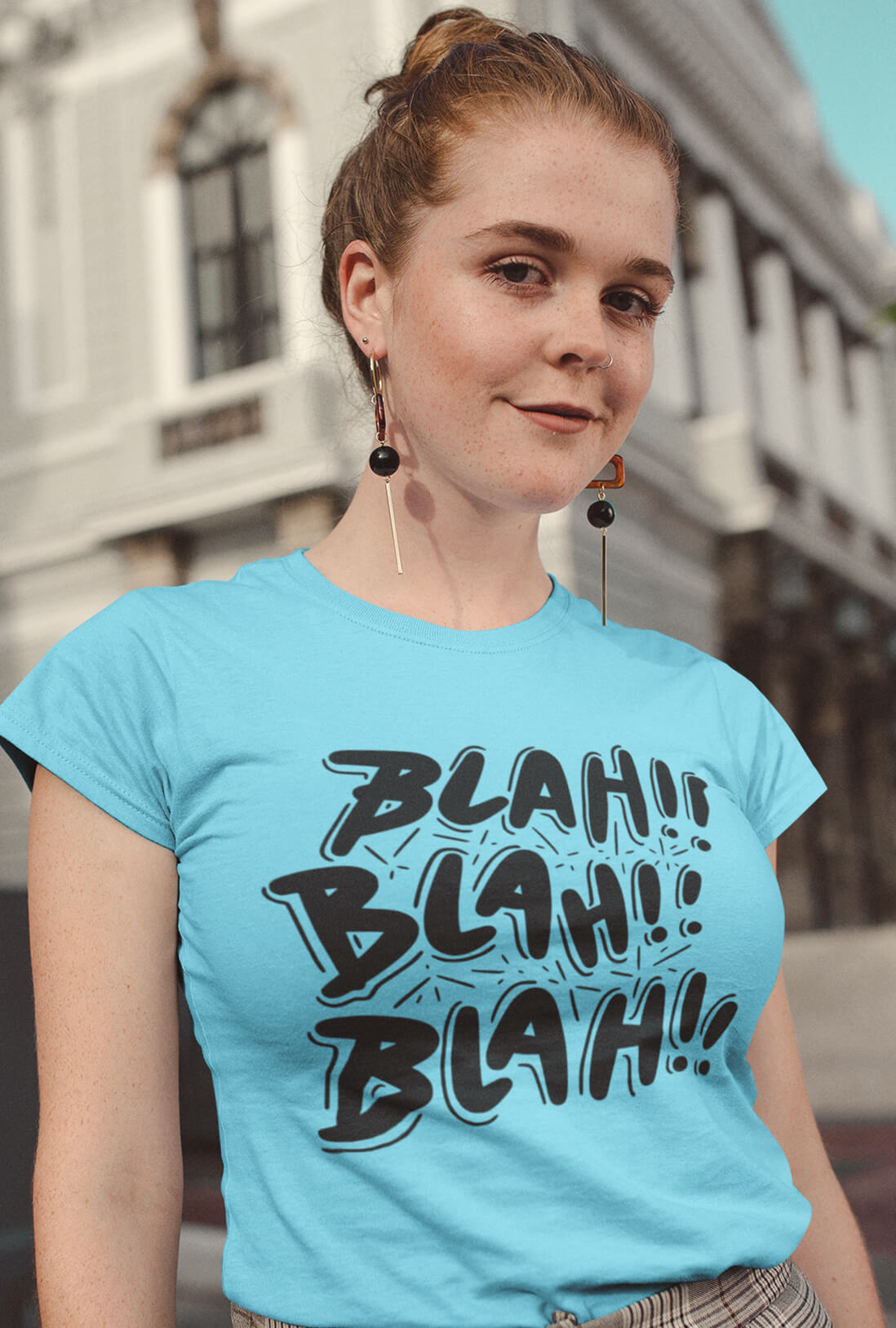 Blah Blah Blah Women's Cotton T-Shirt