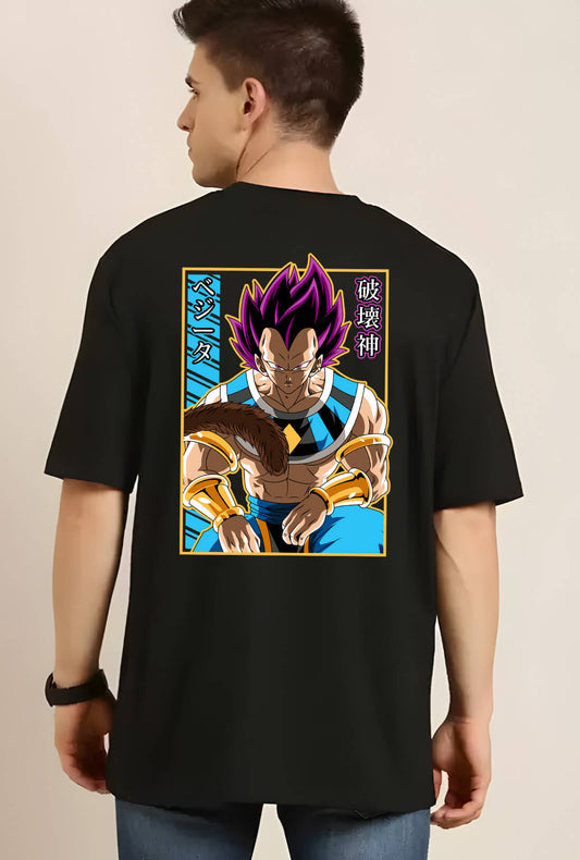 Fighter Dragon Ball Z Men's Oversized T-Shirt