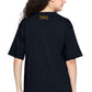 Chandrayaan 3 Women's Oversized Black T-Shirt