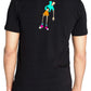 Vintage Animation Men's Back Print T-Shirt