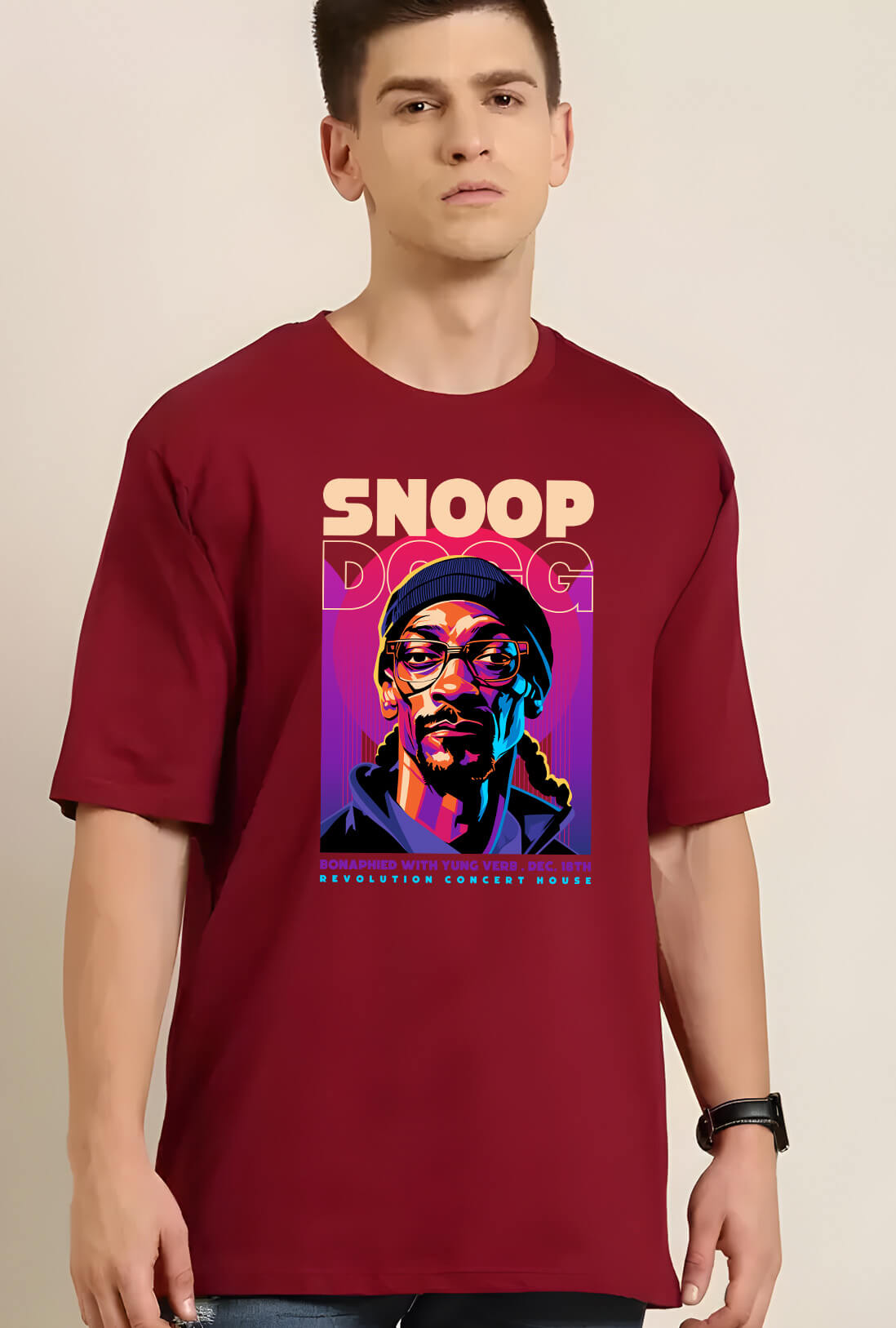 Snoop Dogg Men's Oversized T-Shirt