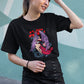 Girl With Wings Women's Oversized T-Shirt