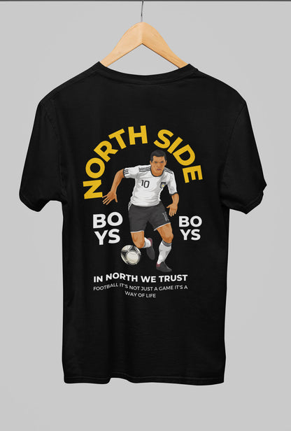 North Side Football Men's Back Print T-Shirt