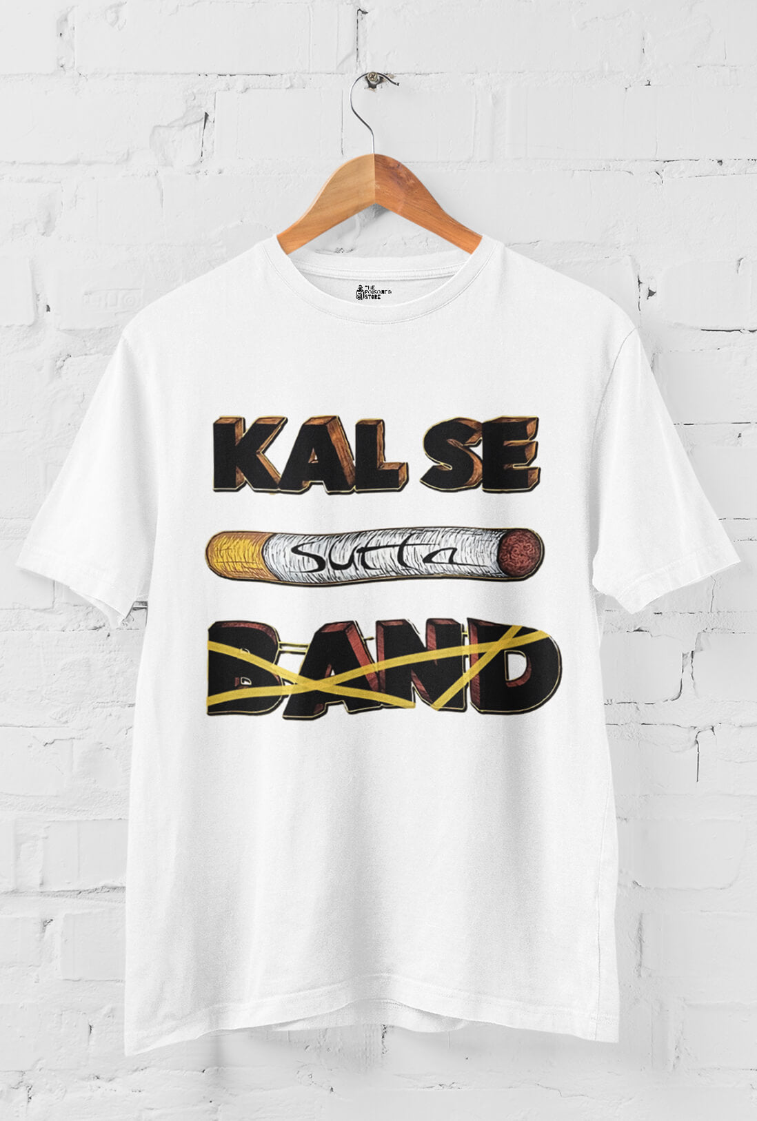 Kal Se Suta Band Men's Cotton T-Shirt