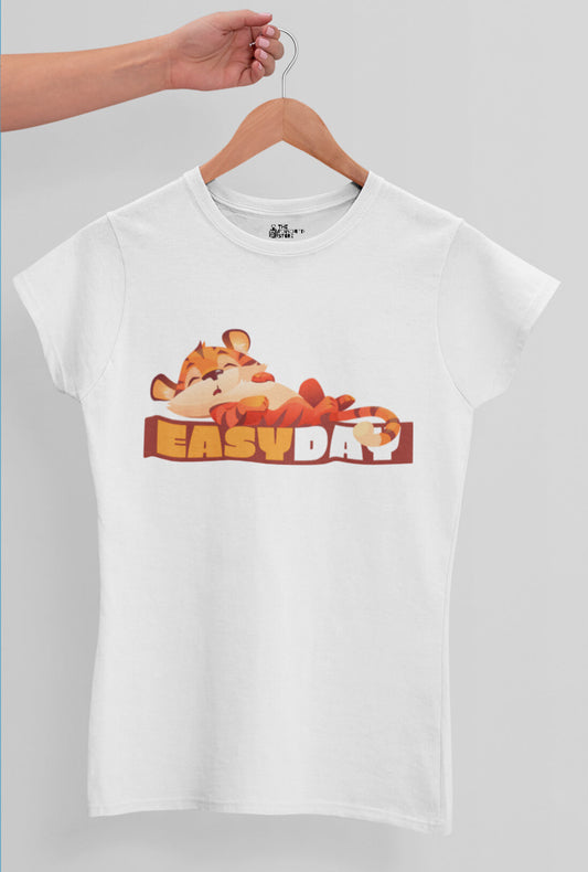 Easy Day Women's Cotton T-Shirt