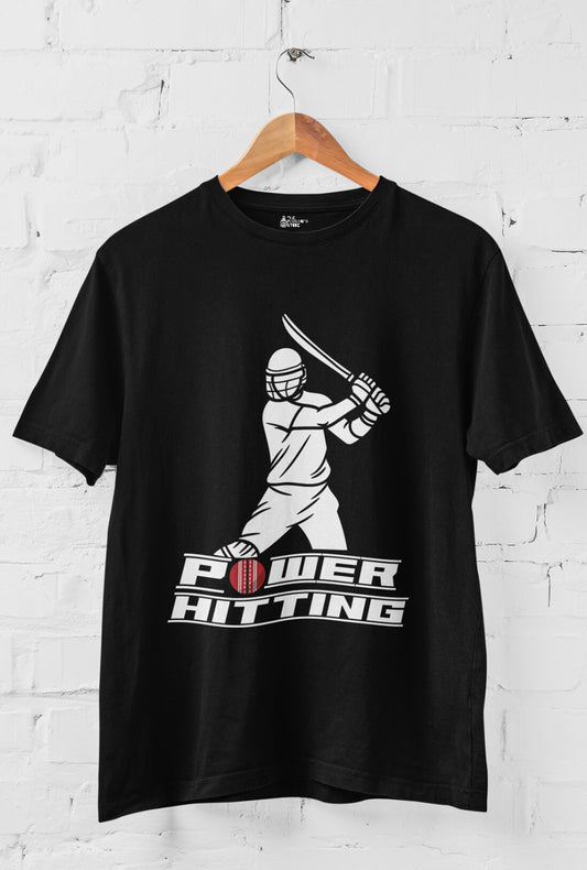 Cricket Power Men's Cotton T-Shirt