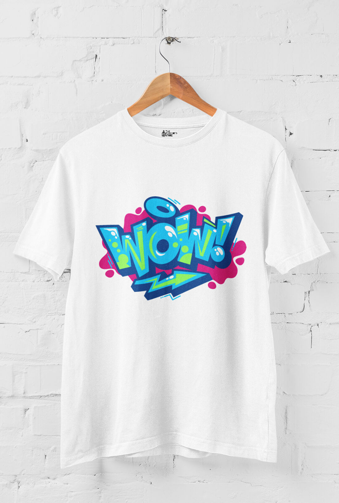 Wow Men's Cotton T-Shirt