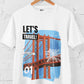 Let's Travel  Men's Cotton T-Shirt