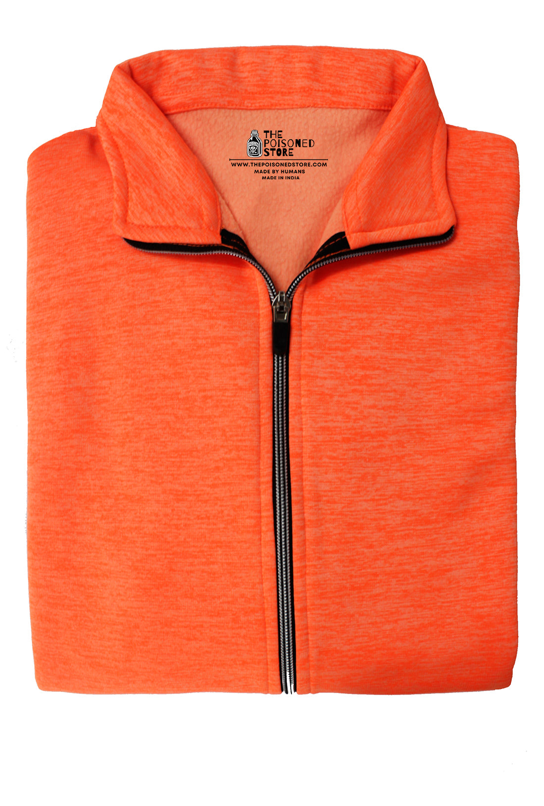 Sports Wear Orange Zipper