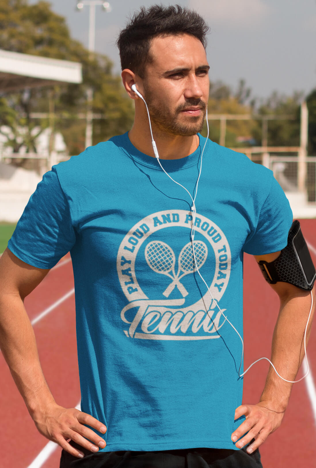 Play Loud Tennis Men's Cotton T-Shirt