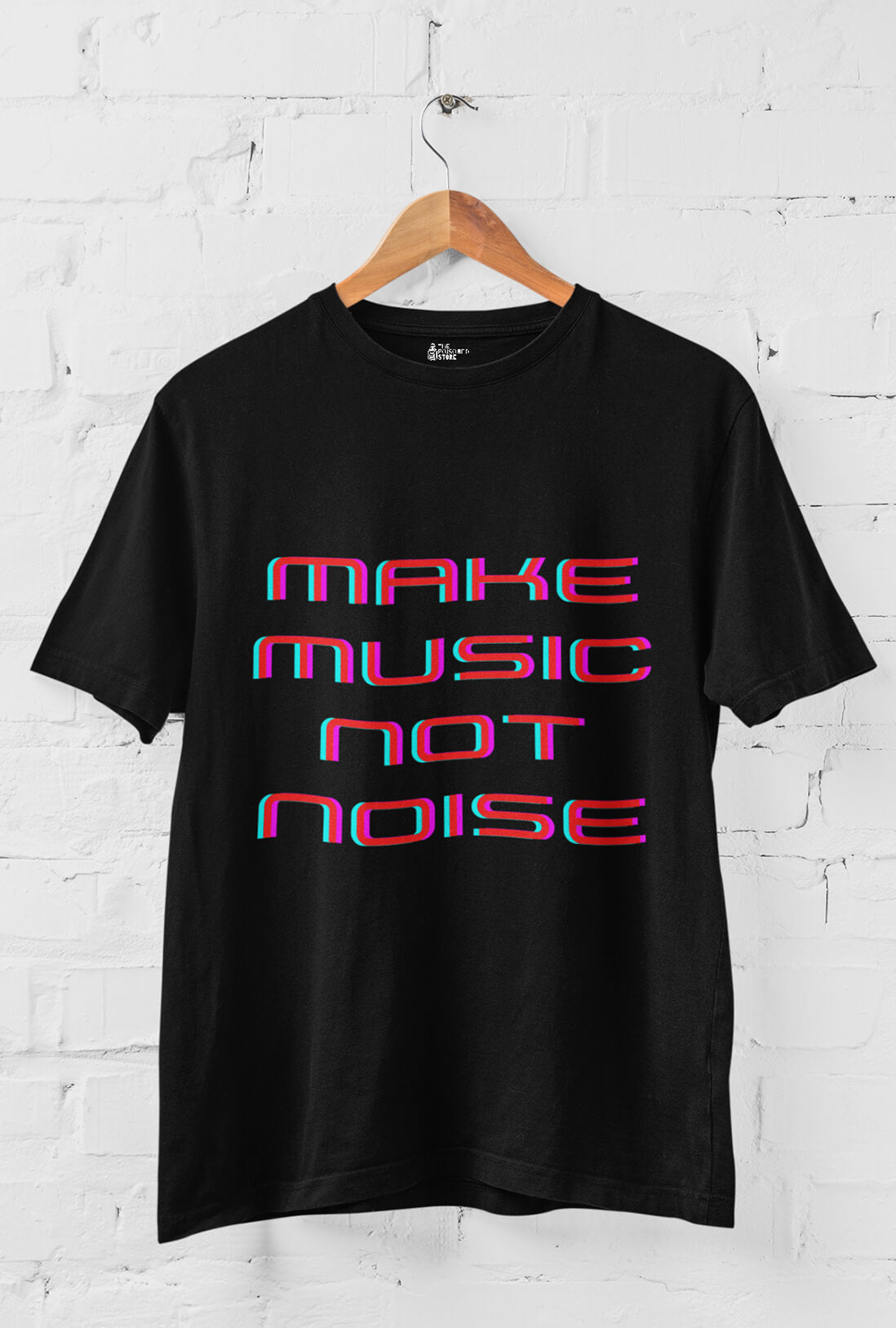 Make Music Not Noise Men's Cotton T-Shirt