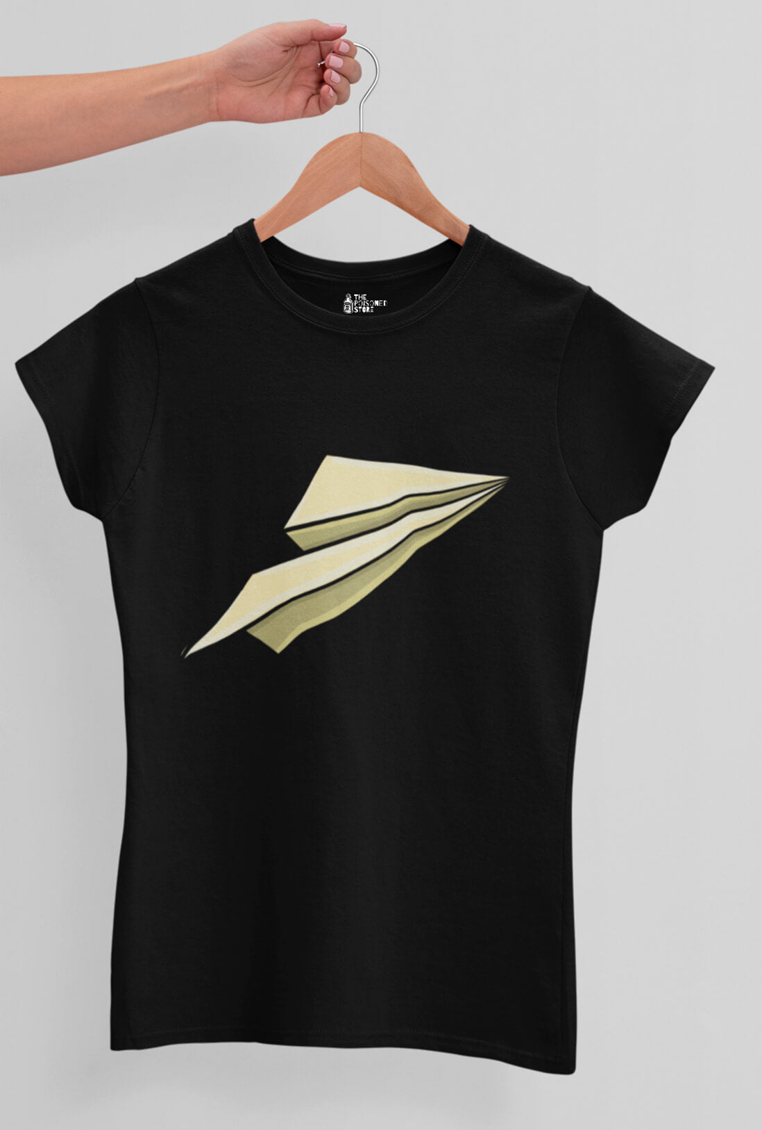 Paper Plane Women's Cotton T-Shirt