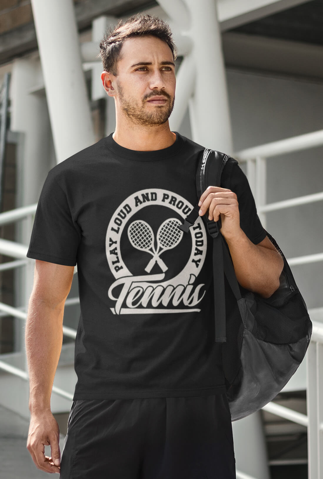 Play Loud Tennis Men's Cotton T-Shirt