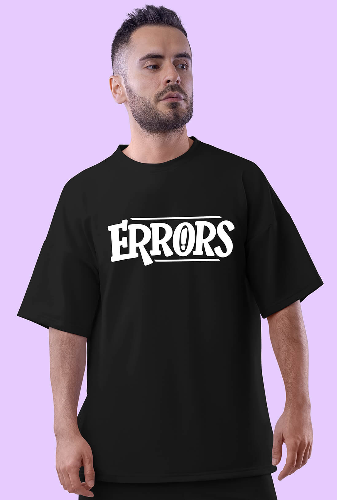 Errors Men's Oversized T-Shirt