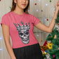 Skull Wear Crown Women's Cotton T-Shirt