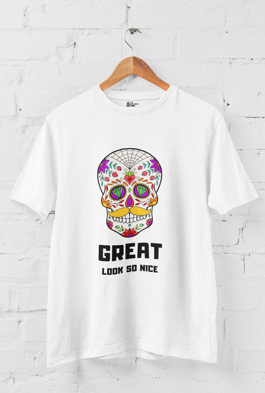 Sugar Skull Men's Cotton T-Shirt