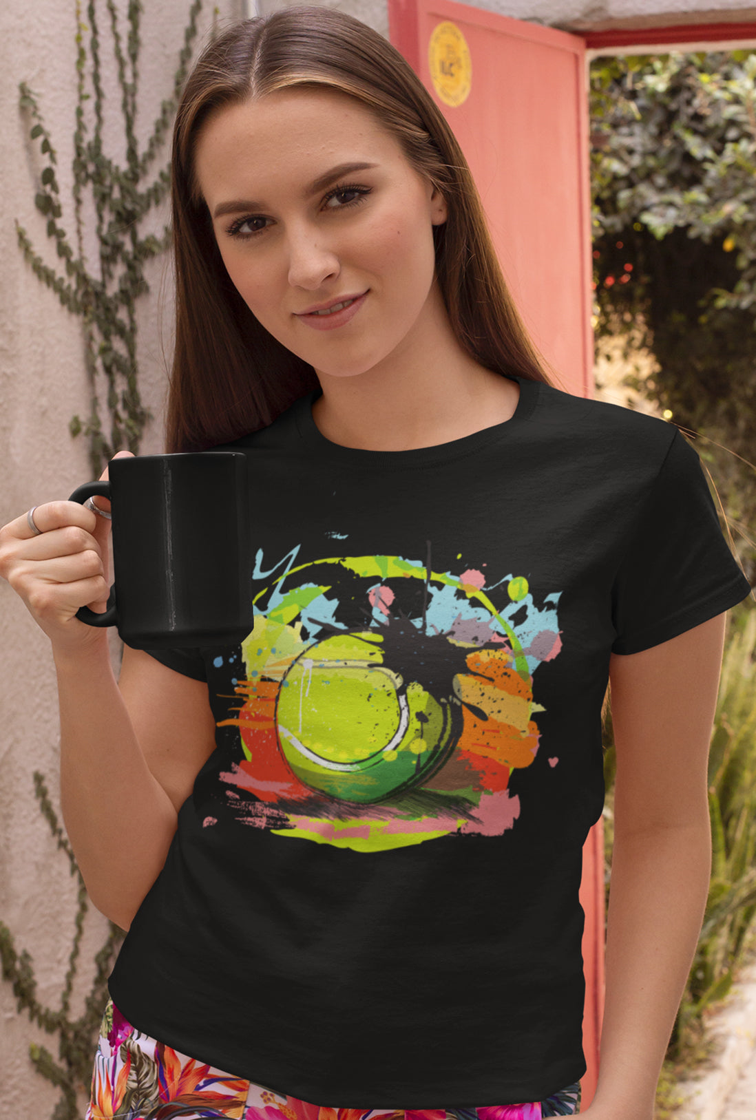 Tennis Ball Women's Cotton T-Shirt