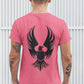 Flying Eagle Men's Back Print T-Shirt