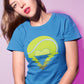 Tennis Ball Women's Cotton T-Shirt