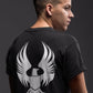 Flying Eagle Men's Back Print T-Shirt