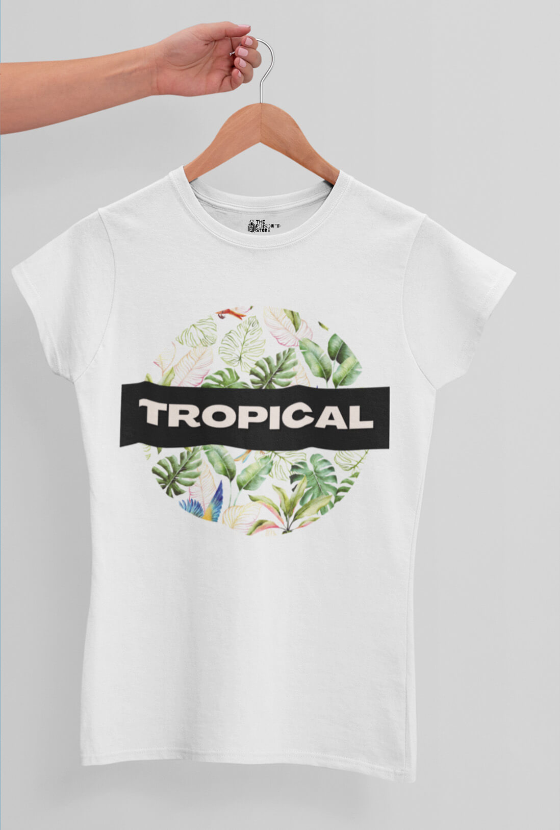 Tropical Women's Cotton T-Shirt