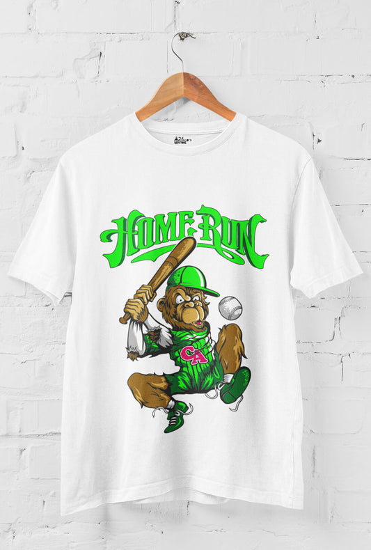 Home Run Baseball Men's Cotton T-Shirt