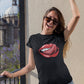 Tonge On Lips Women's Cotton T-Shirt