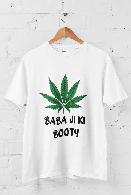 Baba Ji Ki Booty Men's Cotton T-Shirt