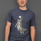 Basket Ball Men's Printed T-Shirt