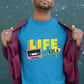 Life Is  A Mixtape Men's Cotton T-Shirt