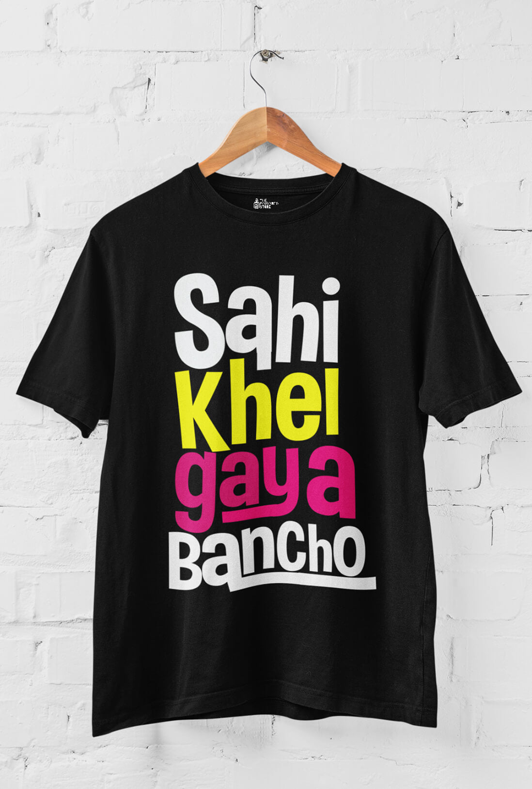 Sahi Khel Gya Men's Cotton T-Shirt