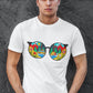 Glasses Men's Cotton T-Shirt