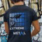 Extreme Metal Men's Back Print T-Shirt