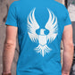 Flying Eagle Men's Back Print T-Shirt