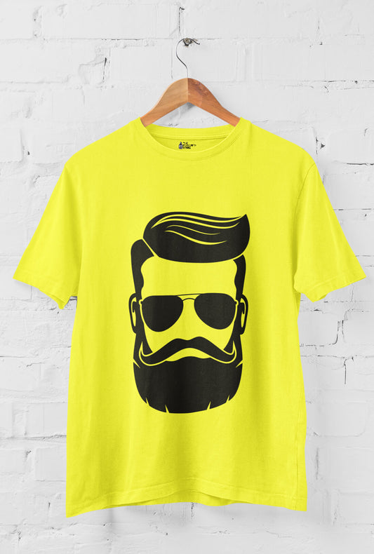 Beard Man Men's Cotton T-Shirt