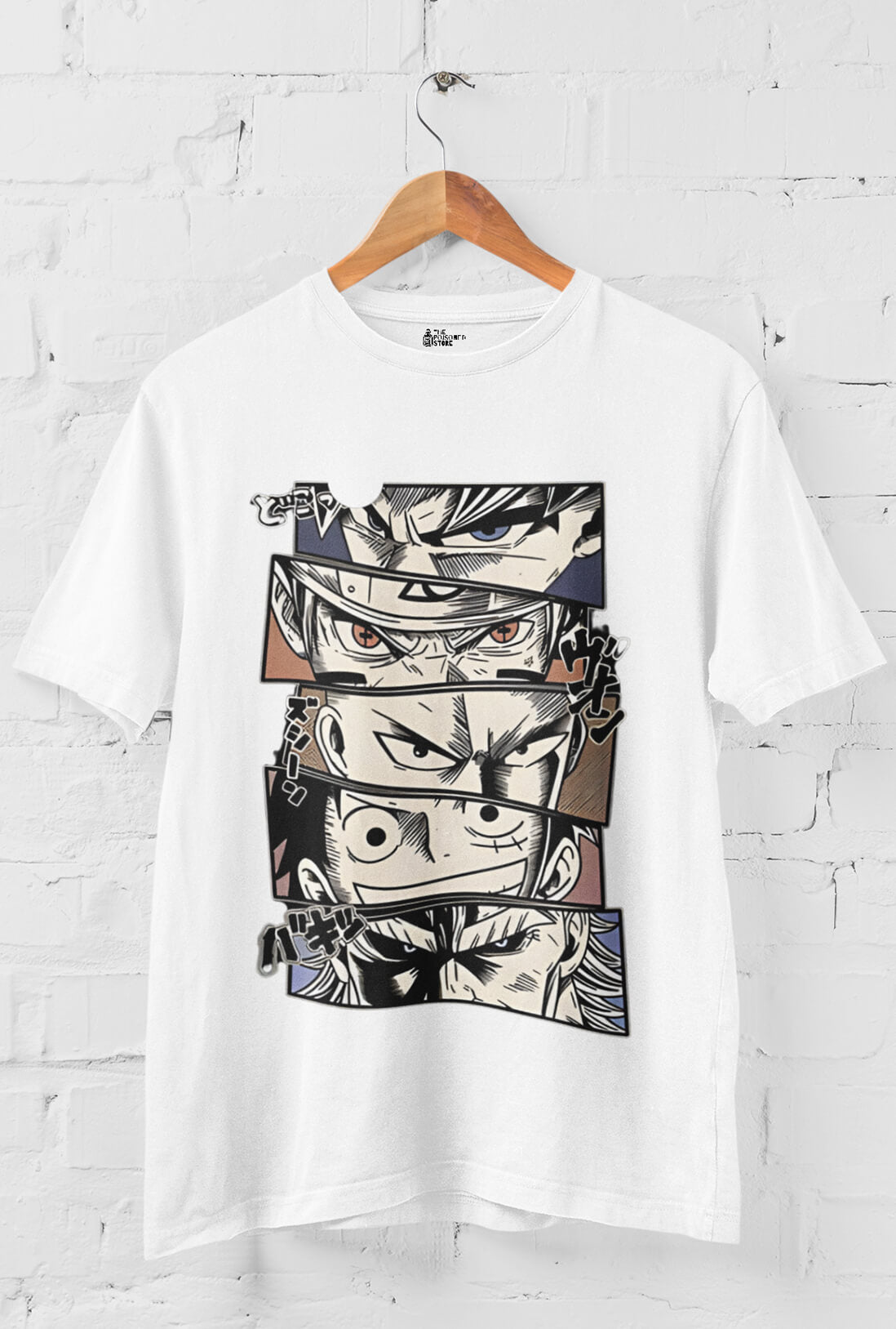 Anime Printed Men's Cotton T-Shirt