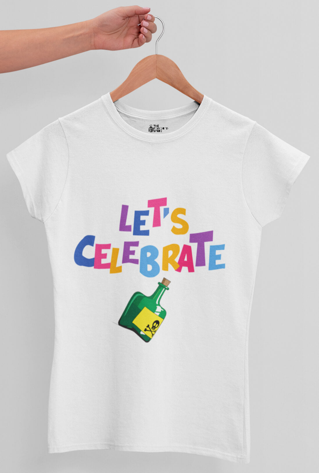 Let's Celebrate Women's Cotton T-Shirt