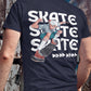 Skate Men's Back Print T-Shirt