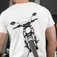 Bike Men's Front Back Printed T-Shirt