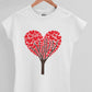 Tree Of Hearts Women's Cotton T-Shirt