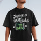 Think Outside The Box Men's Oversized T-Shirt