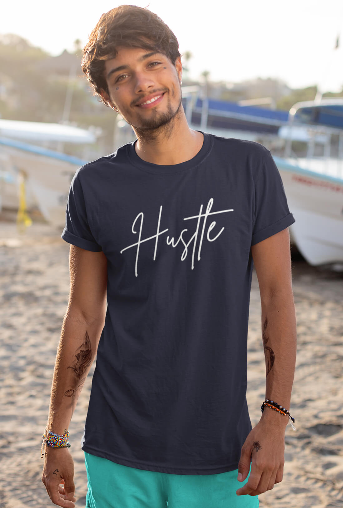 Hustle Men's Cotton T-shirt