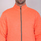 Sports Wear Orange Zipper