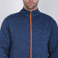 Sports Wear Royal Blue Zipper