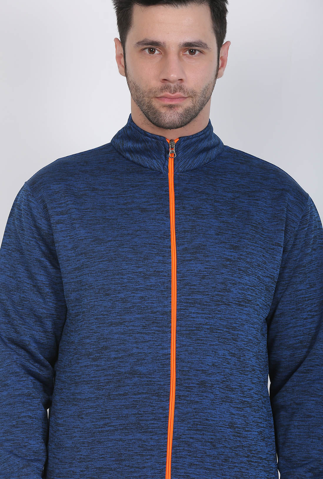 Sports Wear Royal Blue Zipper