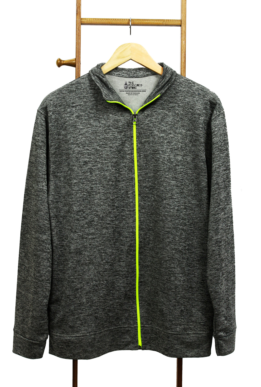 Sports Wear Grey Zipper