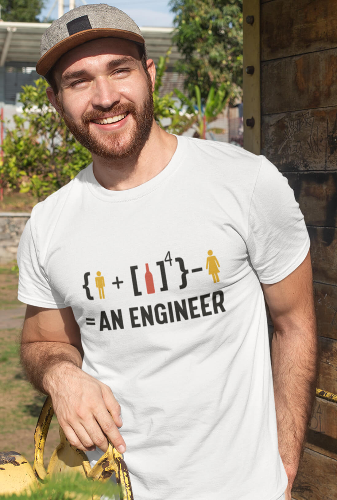 Engineer Men's Printed T-Shirt