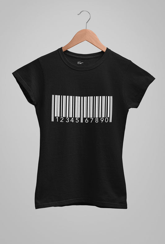 Bar Code Women's Cotton T-Shirt